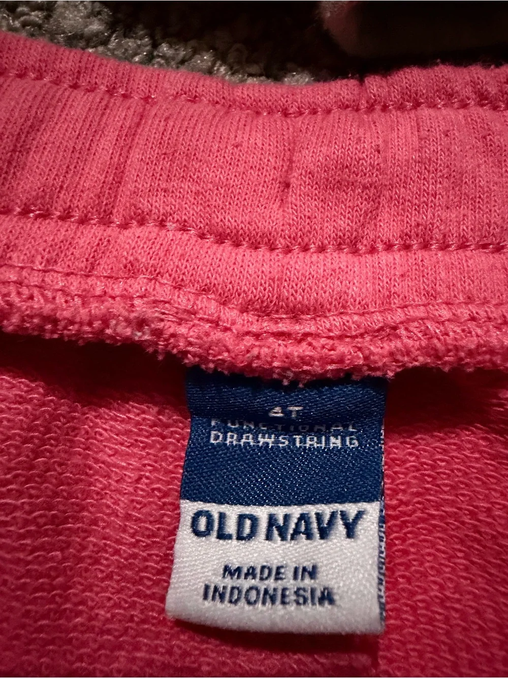 TWO Old Navy young girls 4T shorts‎ sweatpant material soft and comfy